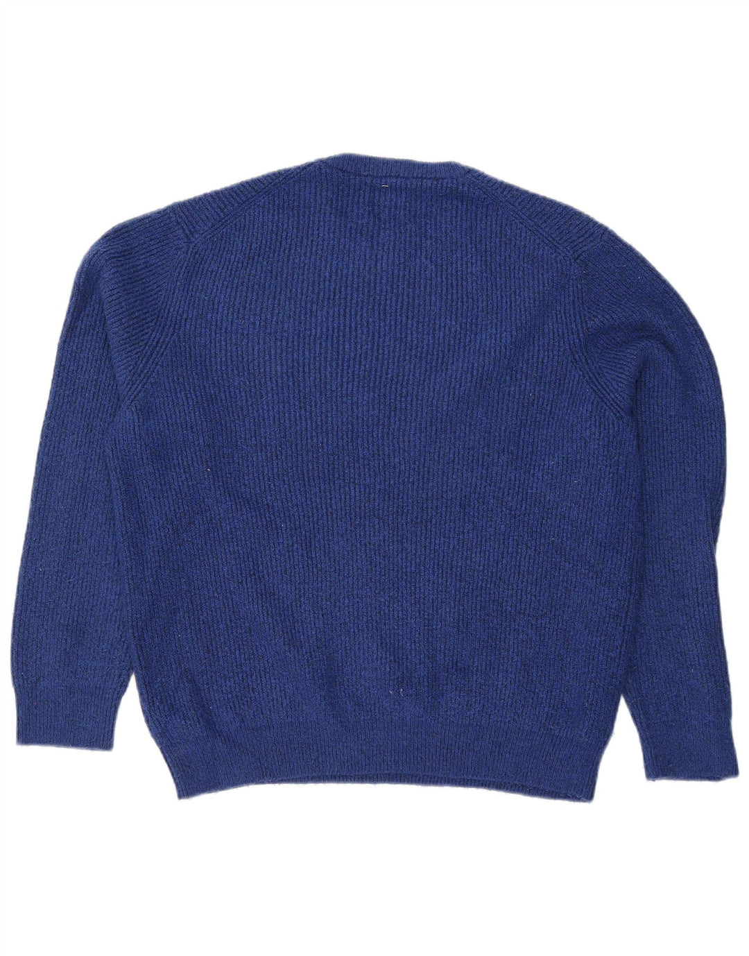 Suéter feminino Marks & Spencer com gola redonda grande, Reino Unido 18 XL, azul