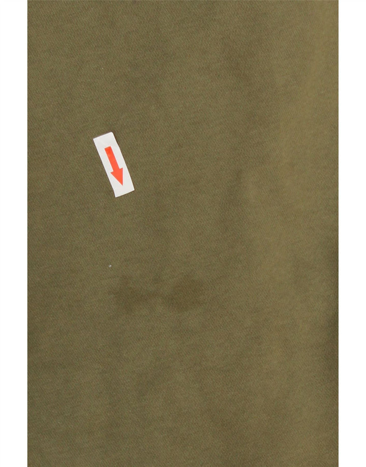 Adidas Mens Graphic Calças de treino 2XL algodão cáqui