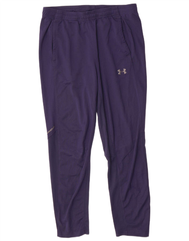 Calça de treino masculina Under Armour XL azul marinho poliéster