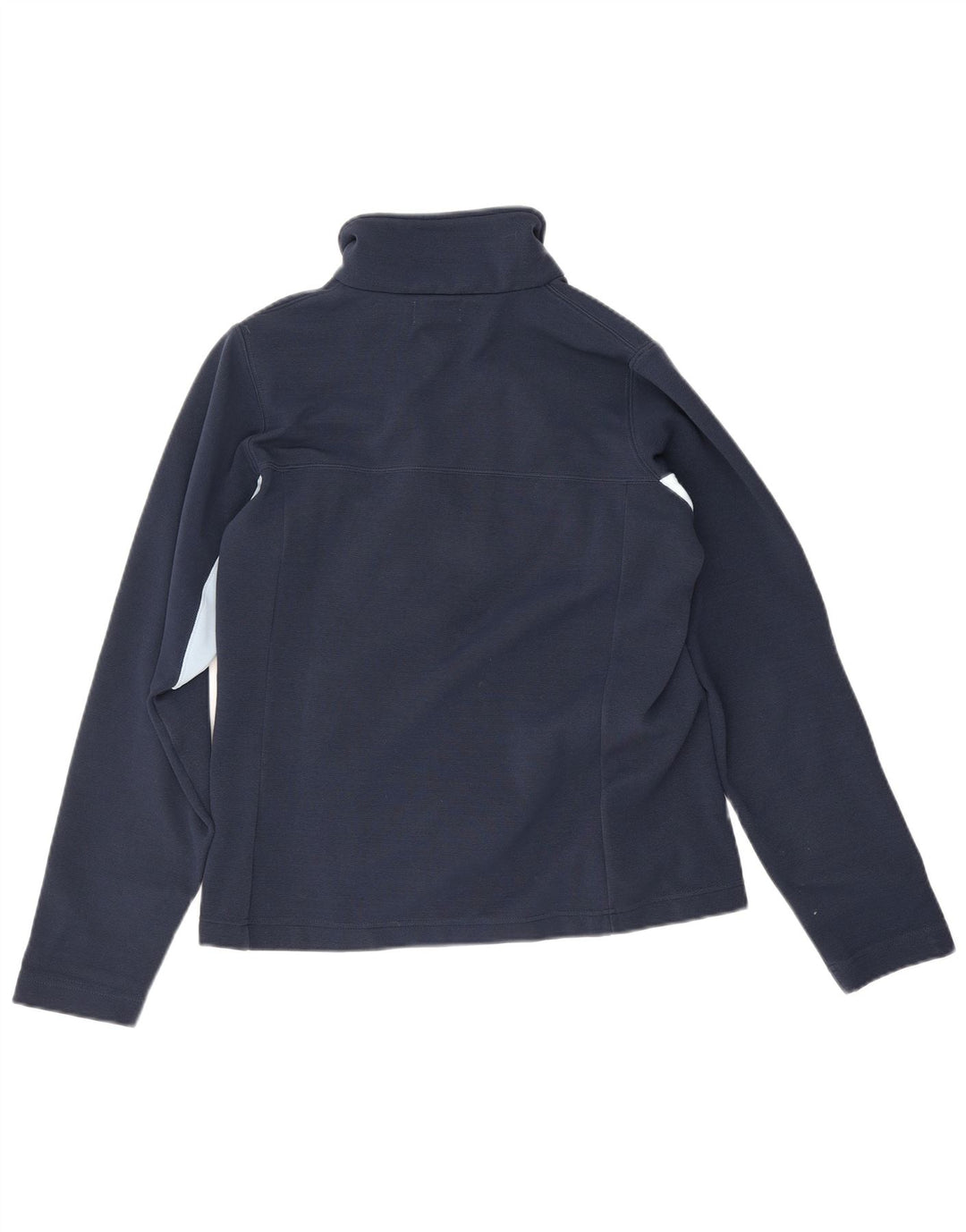 Kappa Womens Tracksuit Top Jacket UK 14 Médio Azul Marinho Colorblock