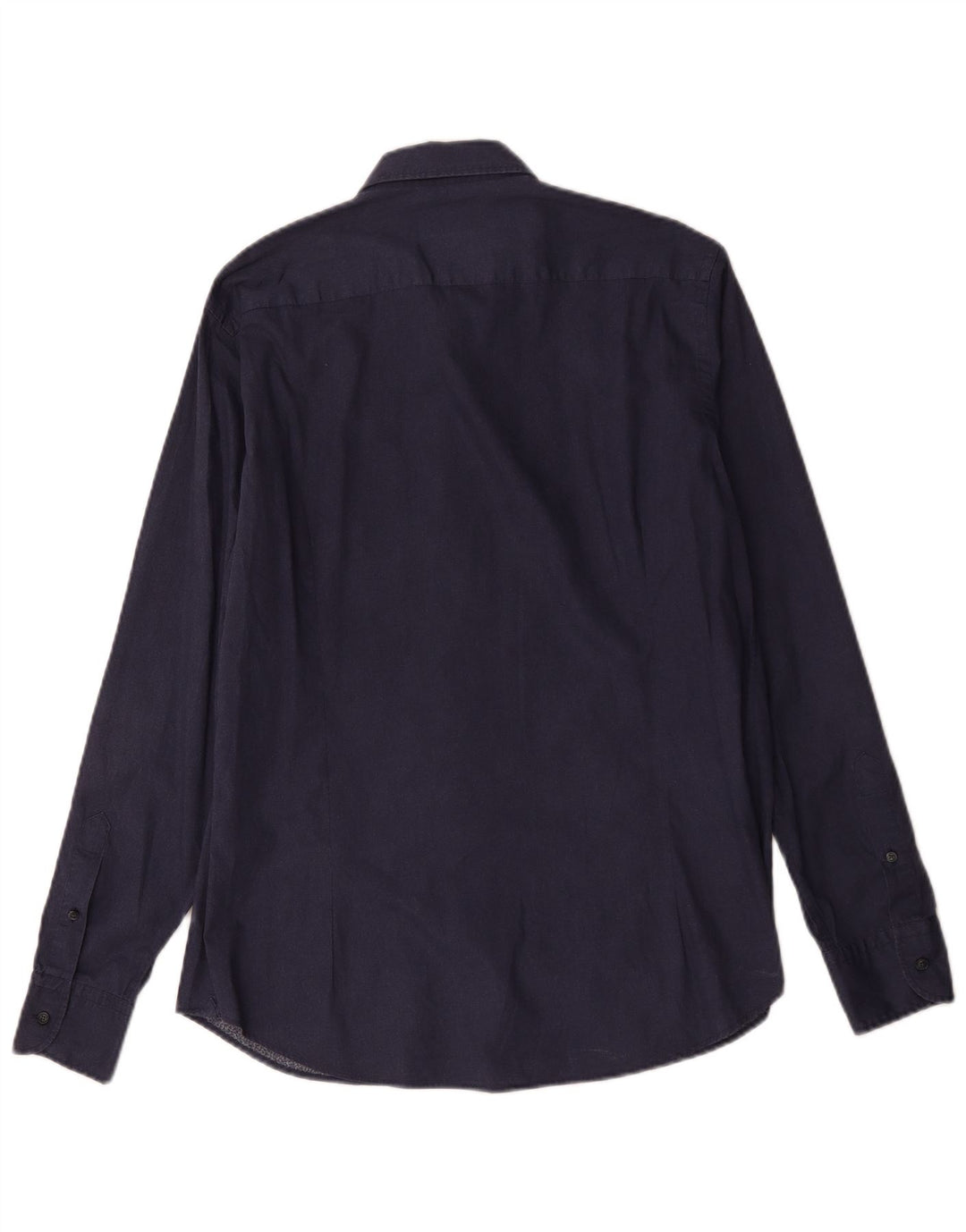 Camisa masculina Massimo Dutti grande azul marinho