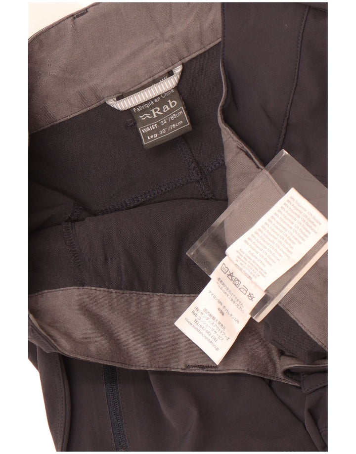 Calça cargo reta feminina Rab W34 L31 cinza poliamida