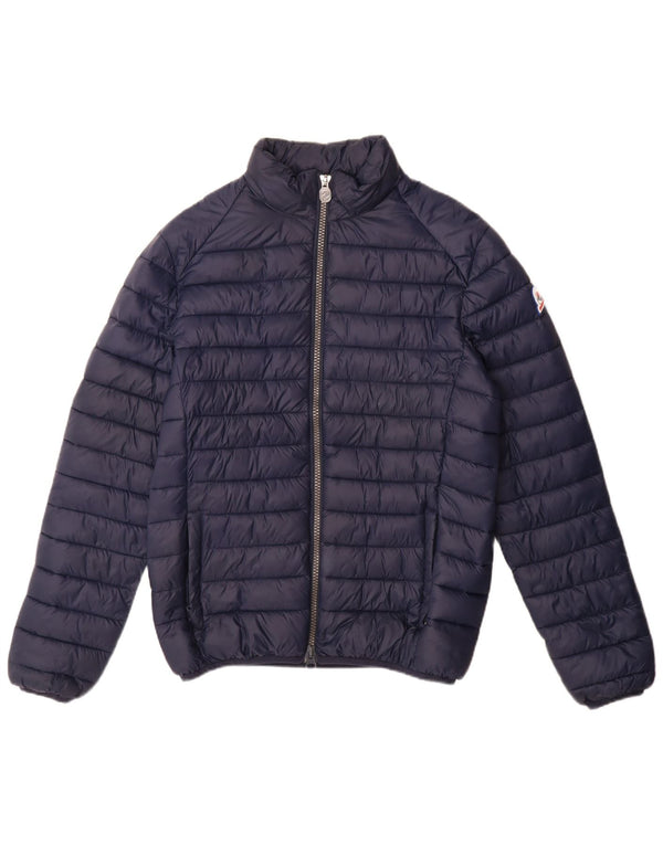 Jaqueta acolchoada feminina Invicta UK 40 grande azul marinho poliamida