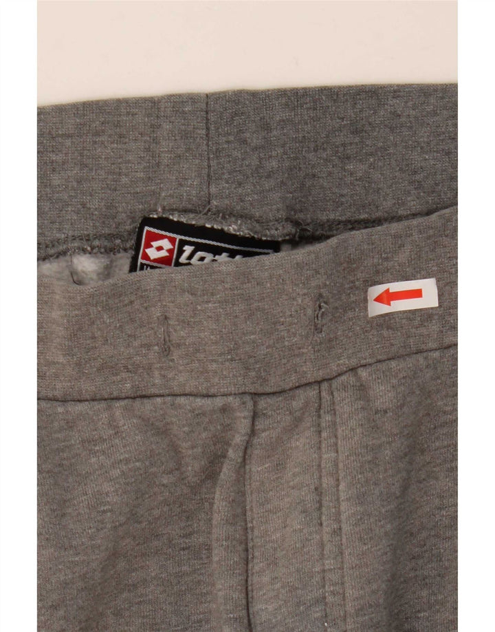 Calça de treino masculina Lotto Joggers cinza grande
