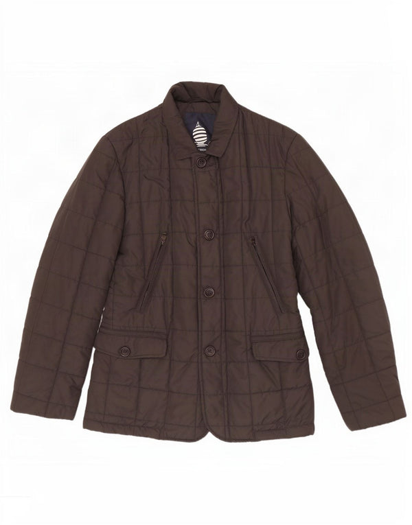 Jaqueta acolchoada masculina Marina Yachting IT 48 poliéster preto médio