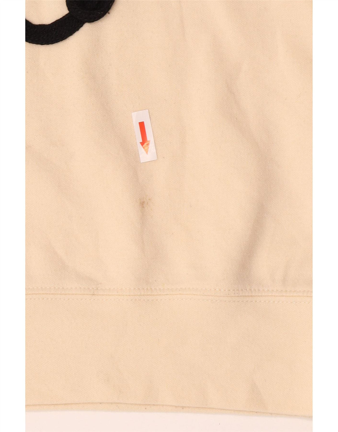 Zara Womens Crop Oversized Moletom Jumper Reino Unido 10 Pequeno Bege