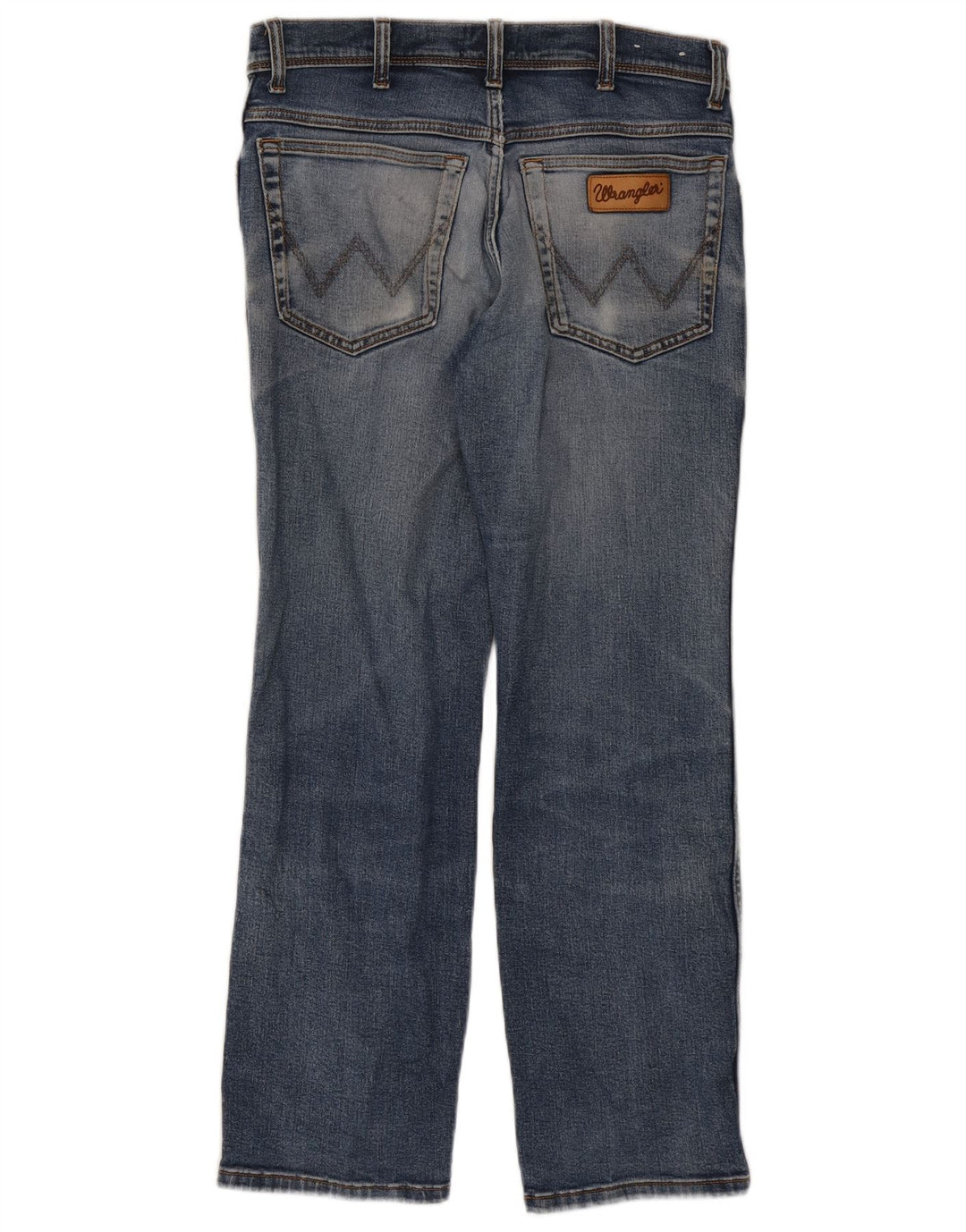 Wrangler Masculino Texas Straight Jeans W32 L30 Azul Algodão