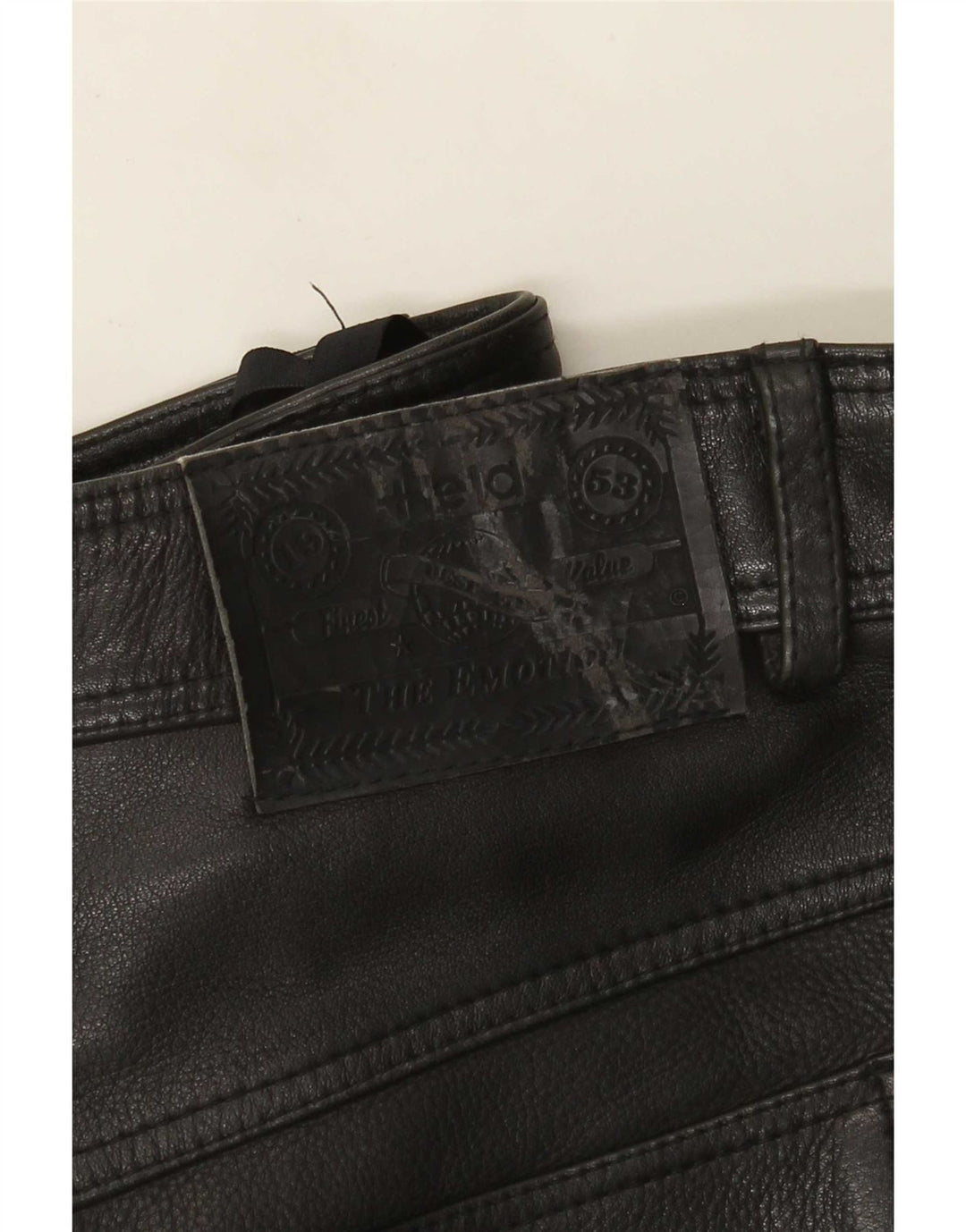 Calça reta feminina The Emotion EU 38 médio W28 L32 preta