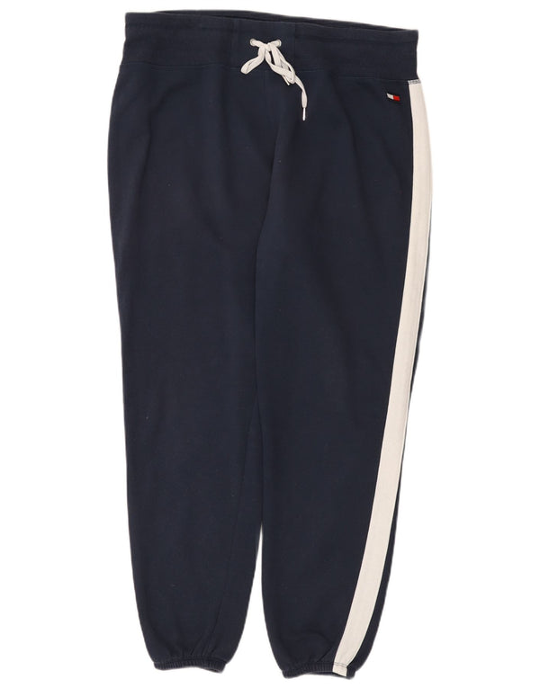 Tommy Hilfiger Calça de treino feminina Joggers UK 18 XL Azul marinho