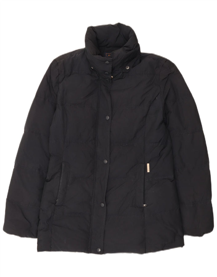 Jaqueta acolchoada feminina Woolrich UK 12 azul marinho médio