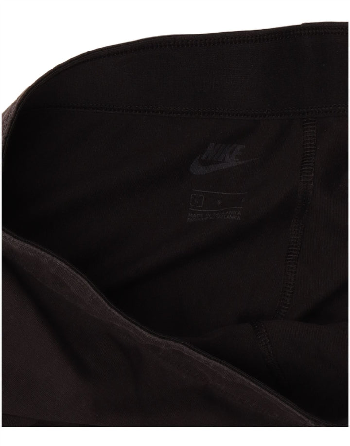 Leggings Nike Feminino UK 14 Grande Poliéster Preto
