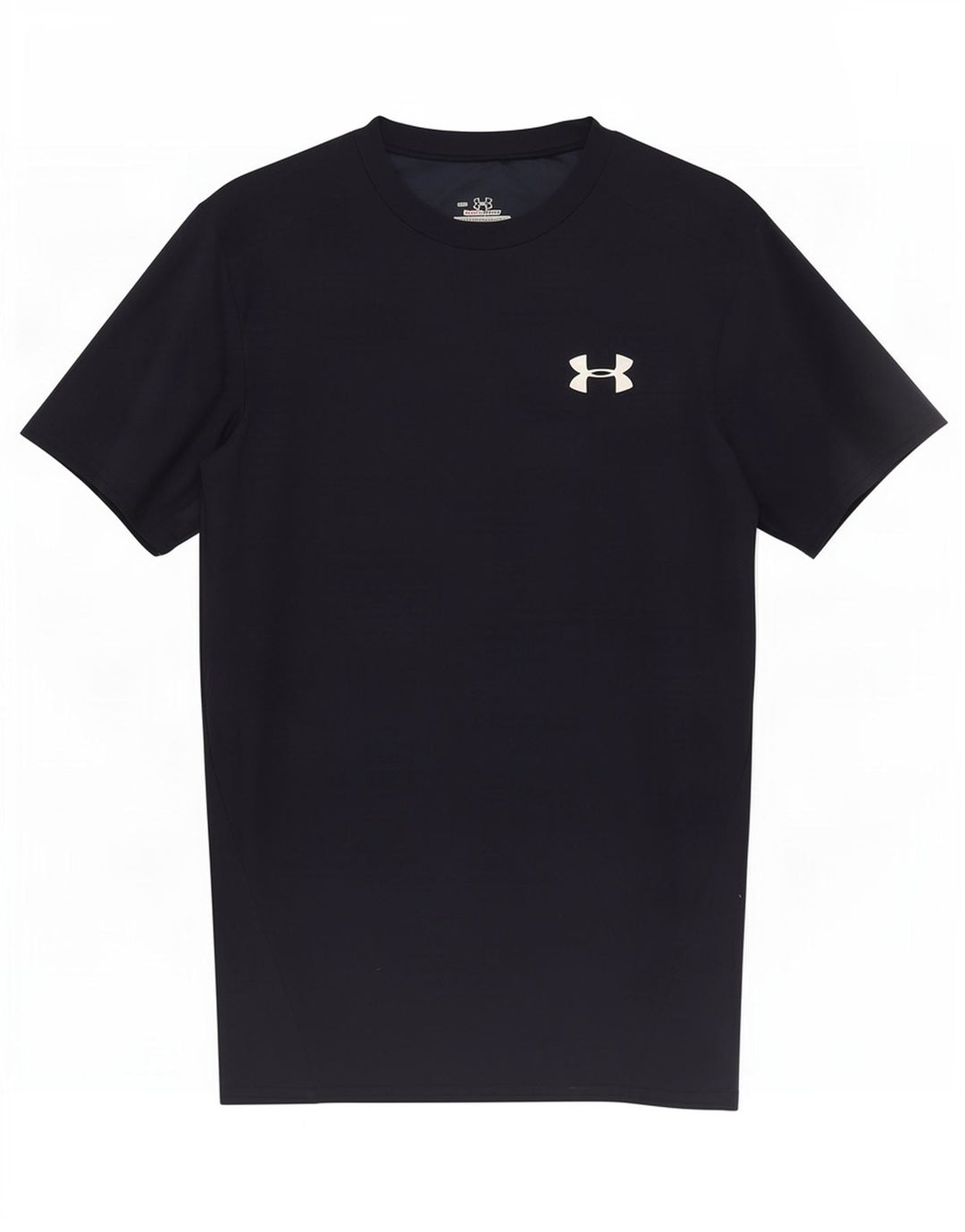 Camiseta masculina Under Armour Heat Gear Top médio azul marinho poliéster