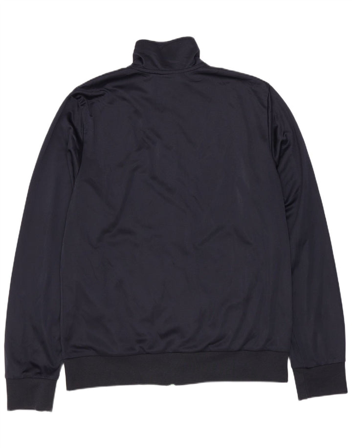 Lotto Mens Graphic Tracksuit Top Jacket Reino Unido 40/42 Grande Azul Marinho Poliéster