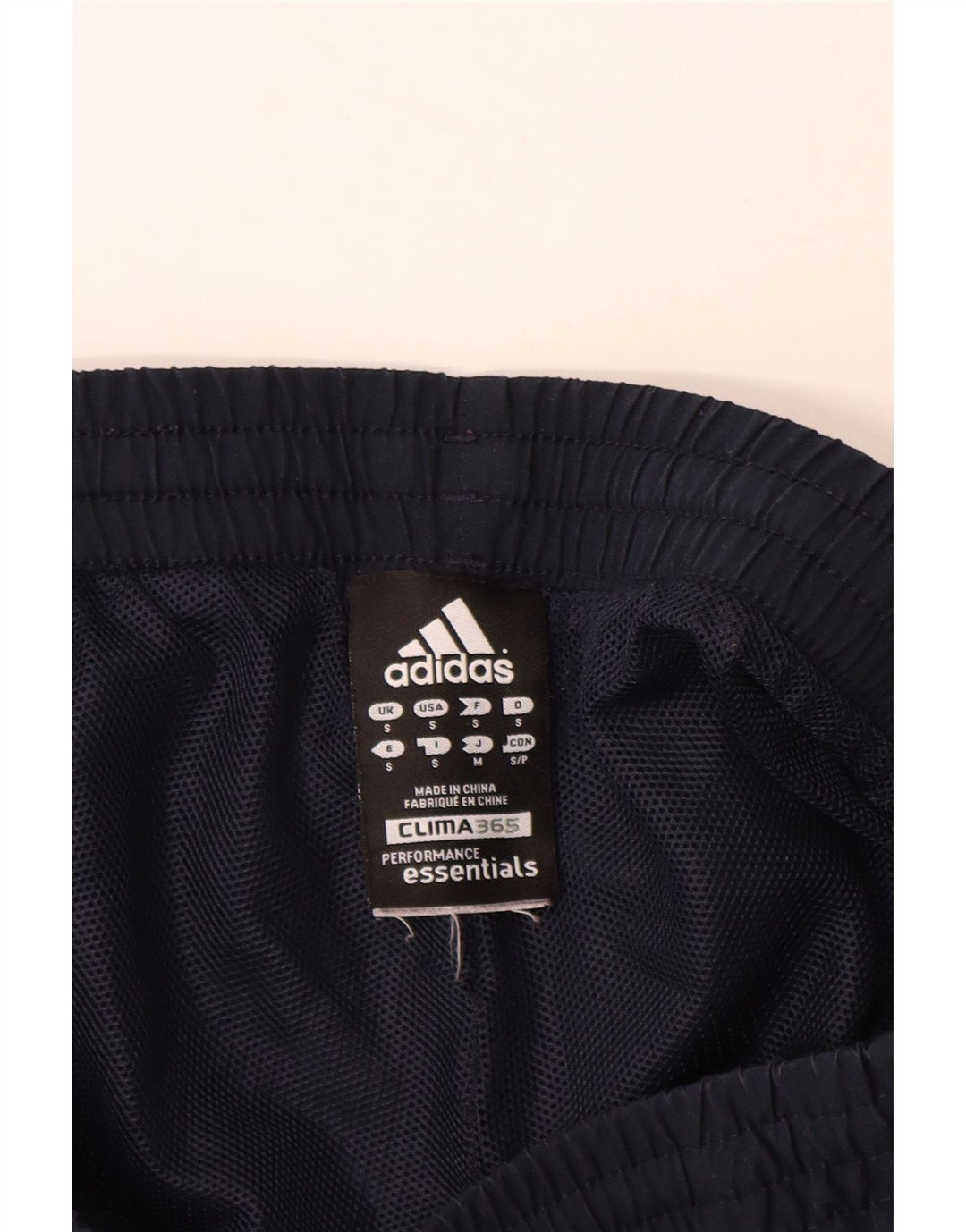 ADIDAS Masculino Clima 365 Sport Shorts Pequeno Azul Marinho Poliéster