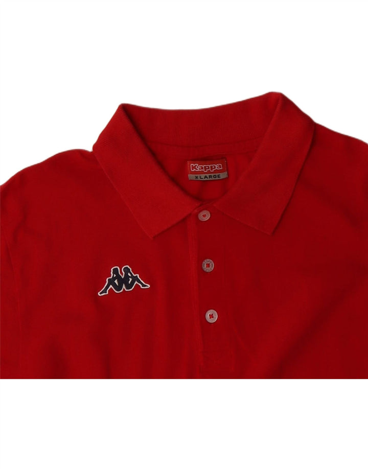 Camisa polo masculina KAPPA XL vermelha