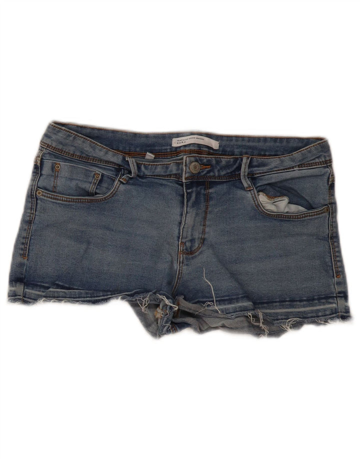 Calça jeans feminina Zara EU 42 grande W32 azul