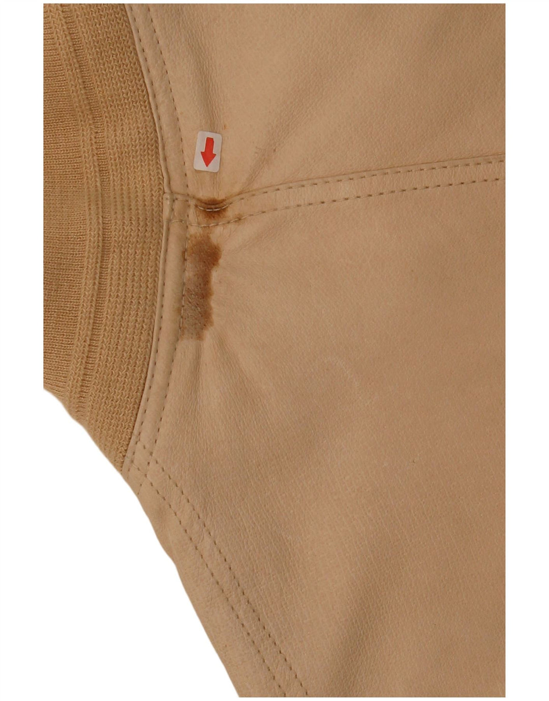 Jaqueta de couro masculina Conbipel IT 50 grande couro bege
