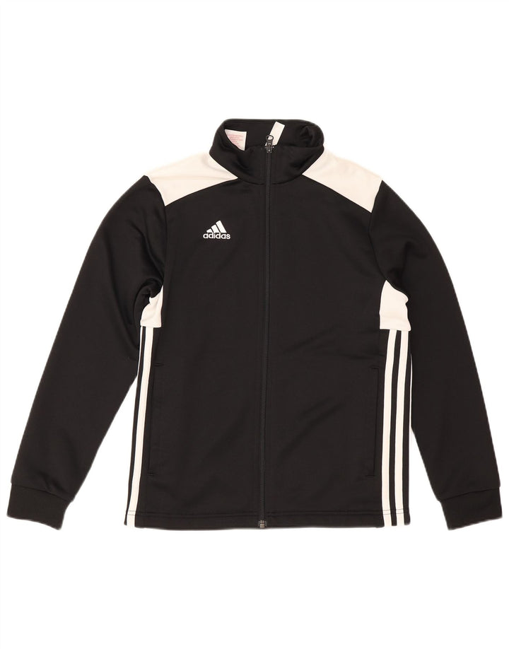 Jaqueta Adidas Meninos Treino Top 11-12 Anos Preto Colorblock Poliéster