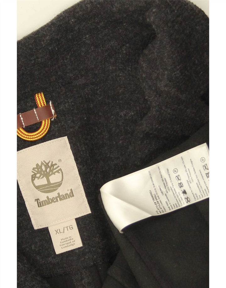 Jaqueta blazer masculina Timberland com 2 botões UK 42 XL cinza poliéster