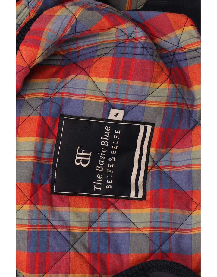 Jaqueta acolchoada masculina Belfe & Belfe IT 44 poliéster azul marinho médio
