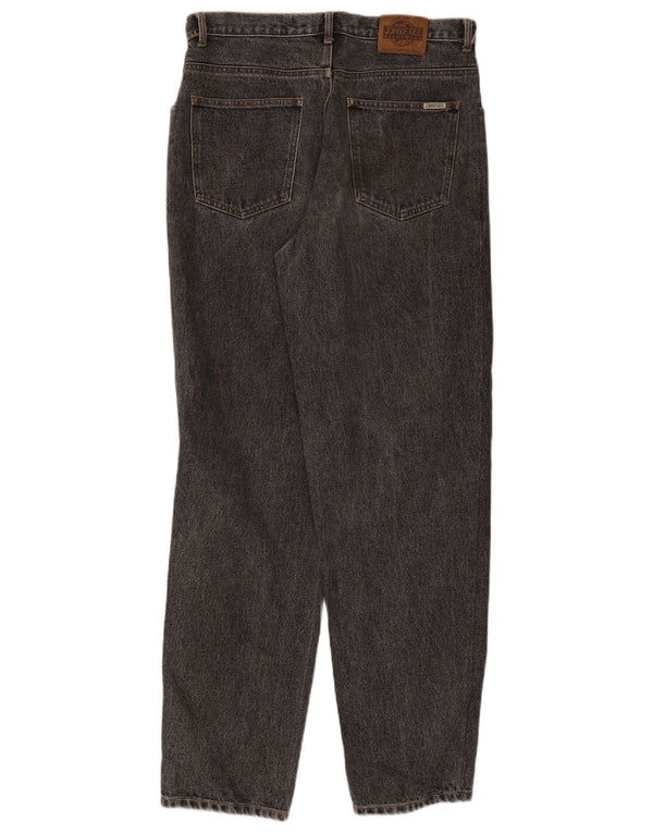 John F Gee Mens Tapered Jeans IT 52 XL W34 L33 Cinza Algodão