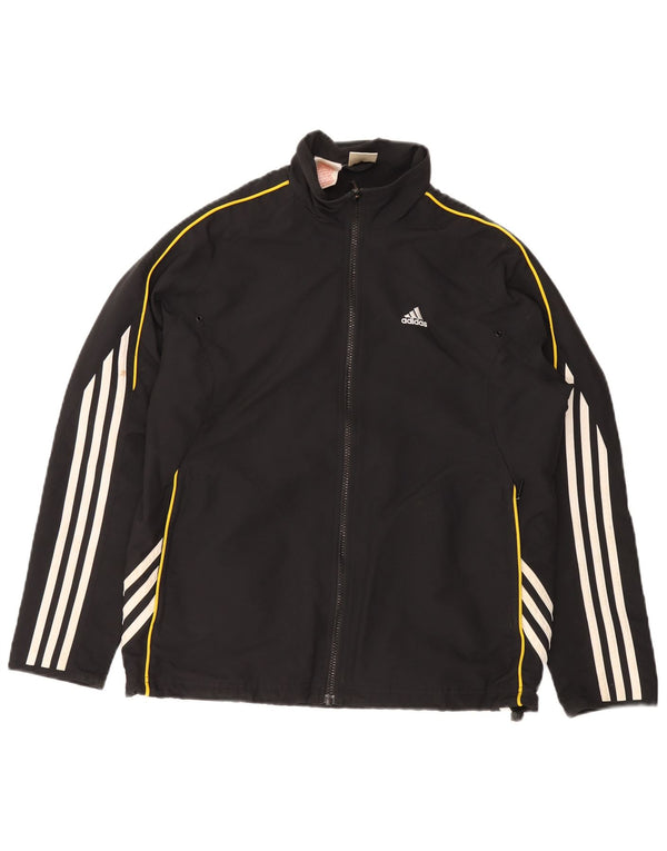 Casaco de treino adidas menino 13-14 anos preto poliéster