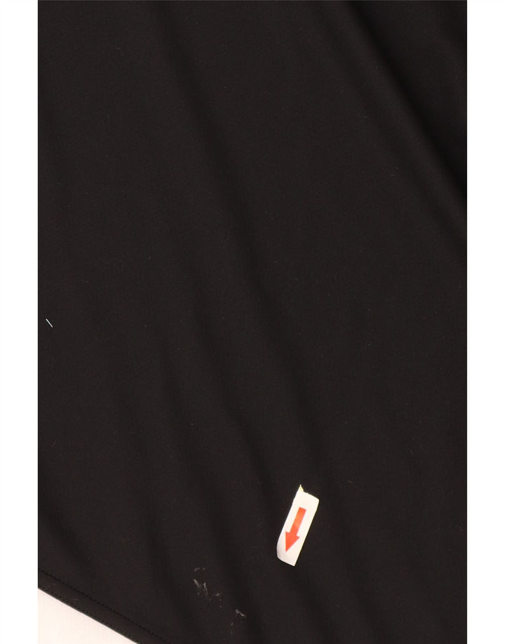 Adidas Mens Climalite Camiseta Top XL Preto Poliéster