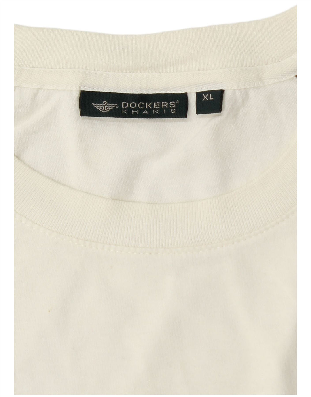 Camiseta Dockers masculina cáqui Top XL branco colorblock