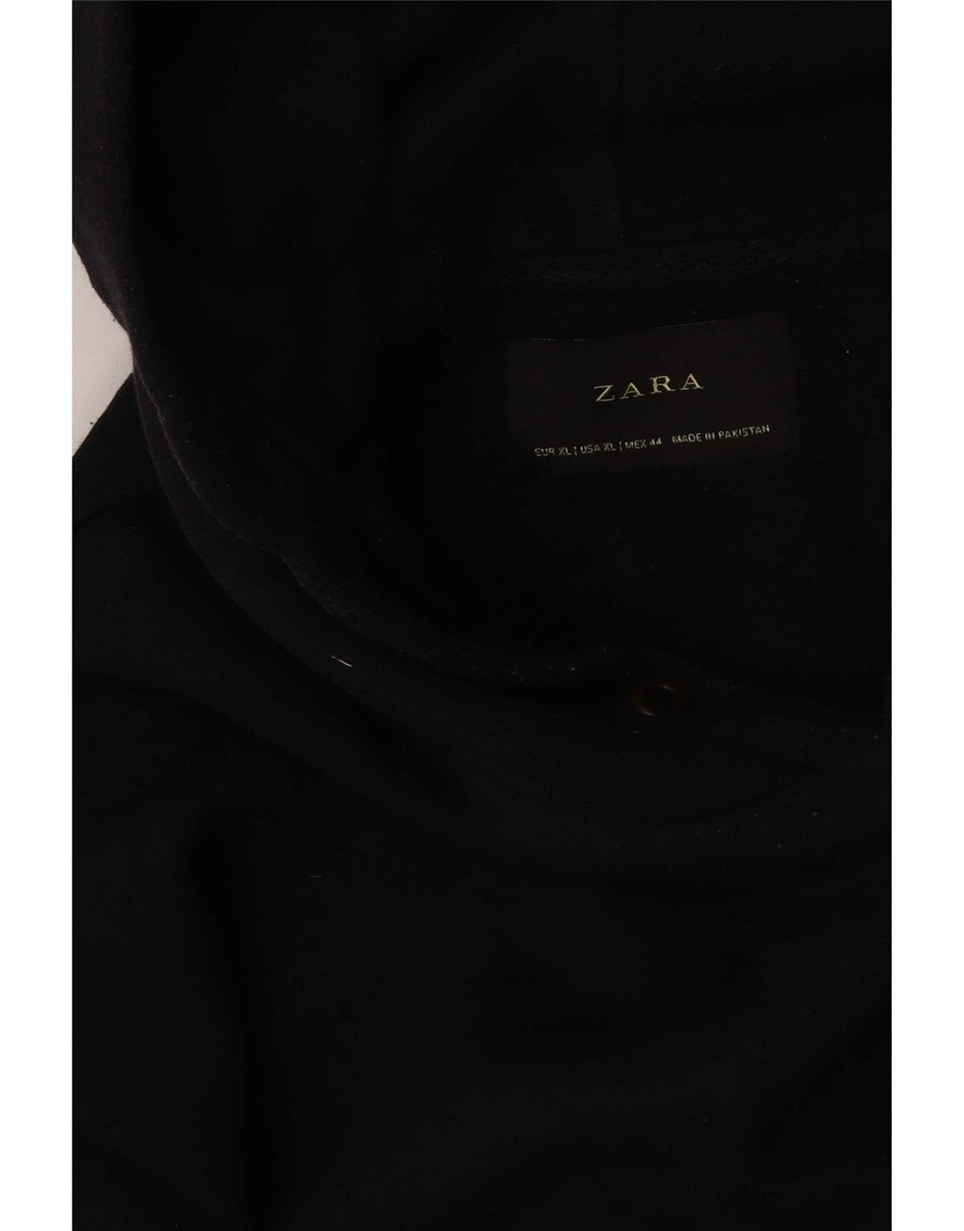 Zara moletom com capuz masculino XL preto