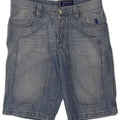 Shorts jeans masculino Jeckerson W33 azul médio