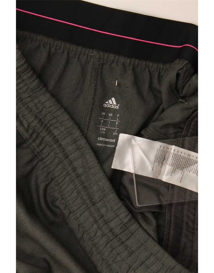 Adidas Masculino Climacool Sport Shorts Grande Cinza Poliéster