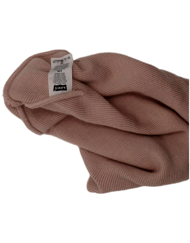 Gorro feminino Levi's tamanho único rosa acrílico