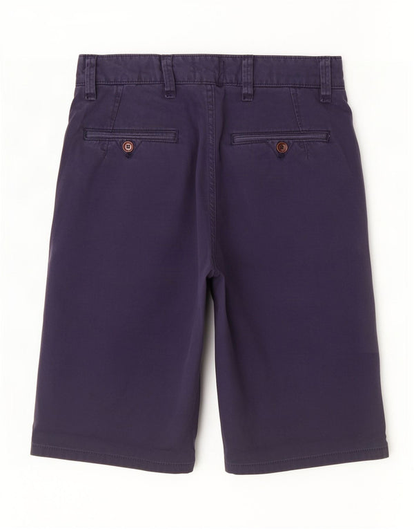 Tommy Hilfiger Mens Chino Shorts Pequeno W28 Azul Marinho Algodão