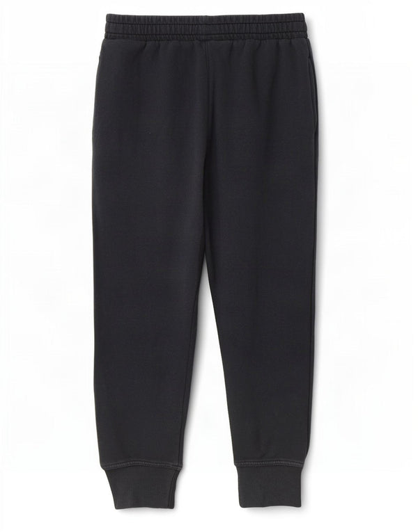 Calça de treino feminina Under Armour Joggers UK 16 grande algodão preto