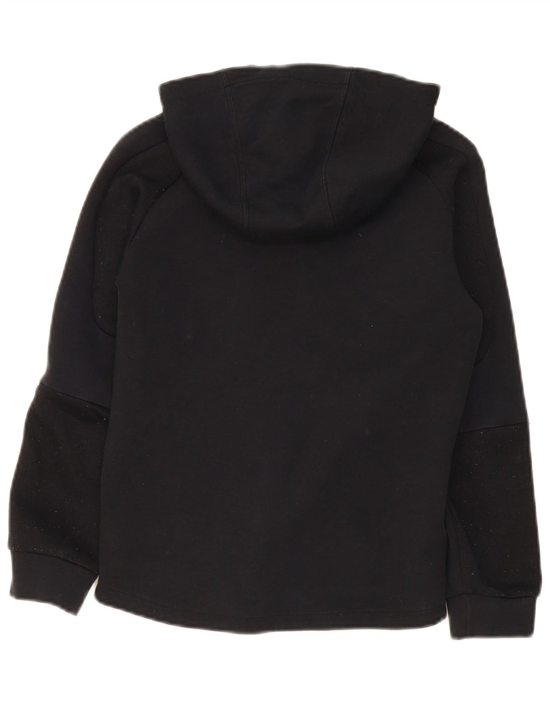 Suéter PUMA Boys Zip com capuz 11-12 anos algodão preto