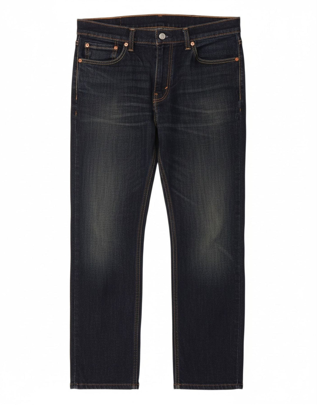 LEVI'S Masculino 511 Slim Jeans W32 L32 Azul Marinho Algodão