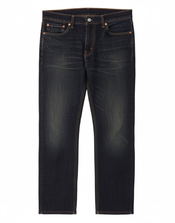 LEVI'S Masculino 511 Slim Jeans W32 L32 Azul Marinho Algodão