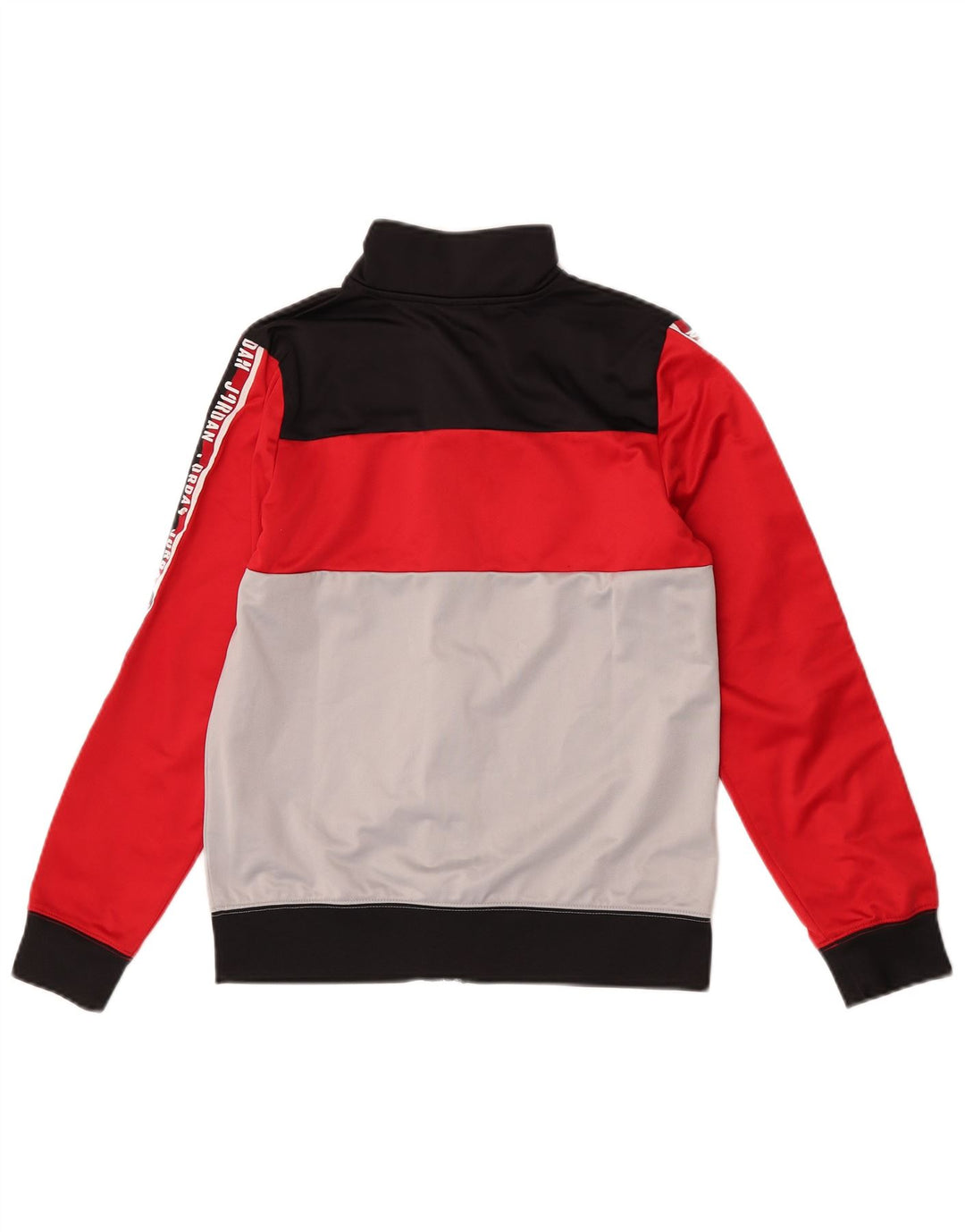 Jaqueta Jordan Boys Graphic Treino Top 12-13 Anos Grande Bloco Colorido Vermelho