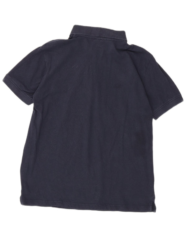 Camisa polo masculina Kappa de algodão azul marinho médio