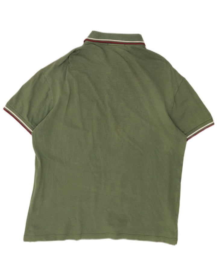 Camisa pólo masculina FRED PERRY grande verde