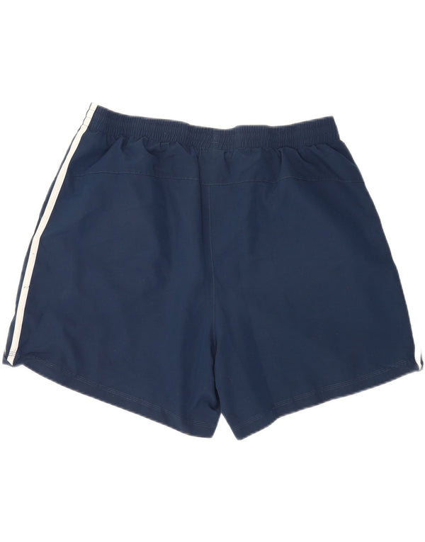 Shorts esportivos masculinos Adidas XL azul marinho poliéster