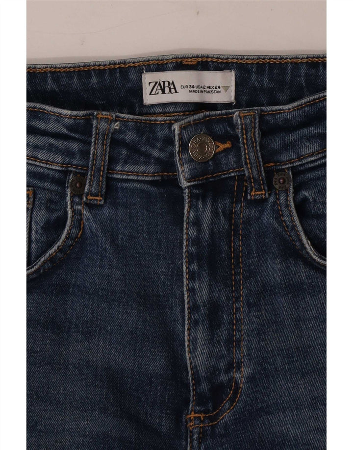 Zara Jeans Bootcut Feminino EU 34 2XS W24 L25 Azul