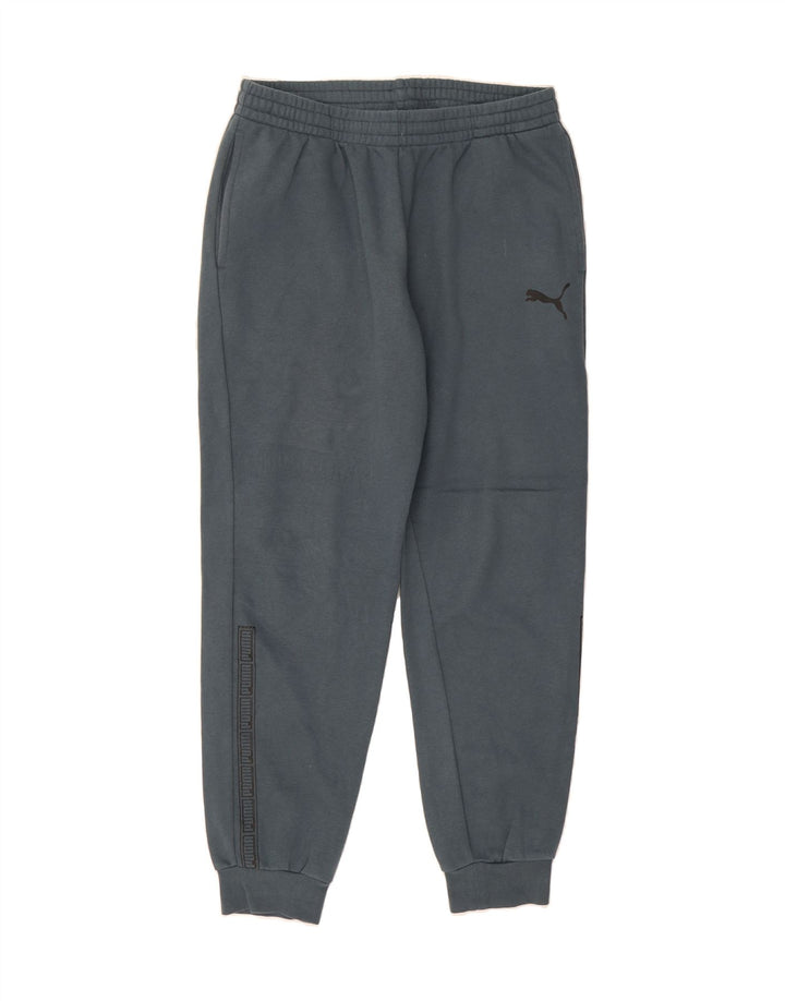 PUMA Mens Graphic Tracksuit Trousers Joggers Large Grey Vintage Puma and Second-Hand Puma from Messina Hembry 