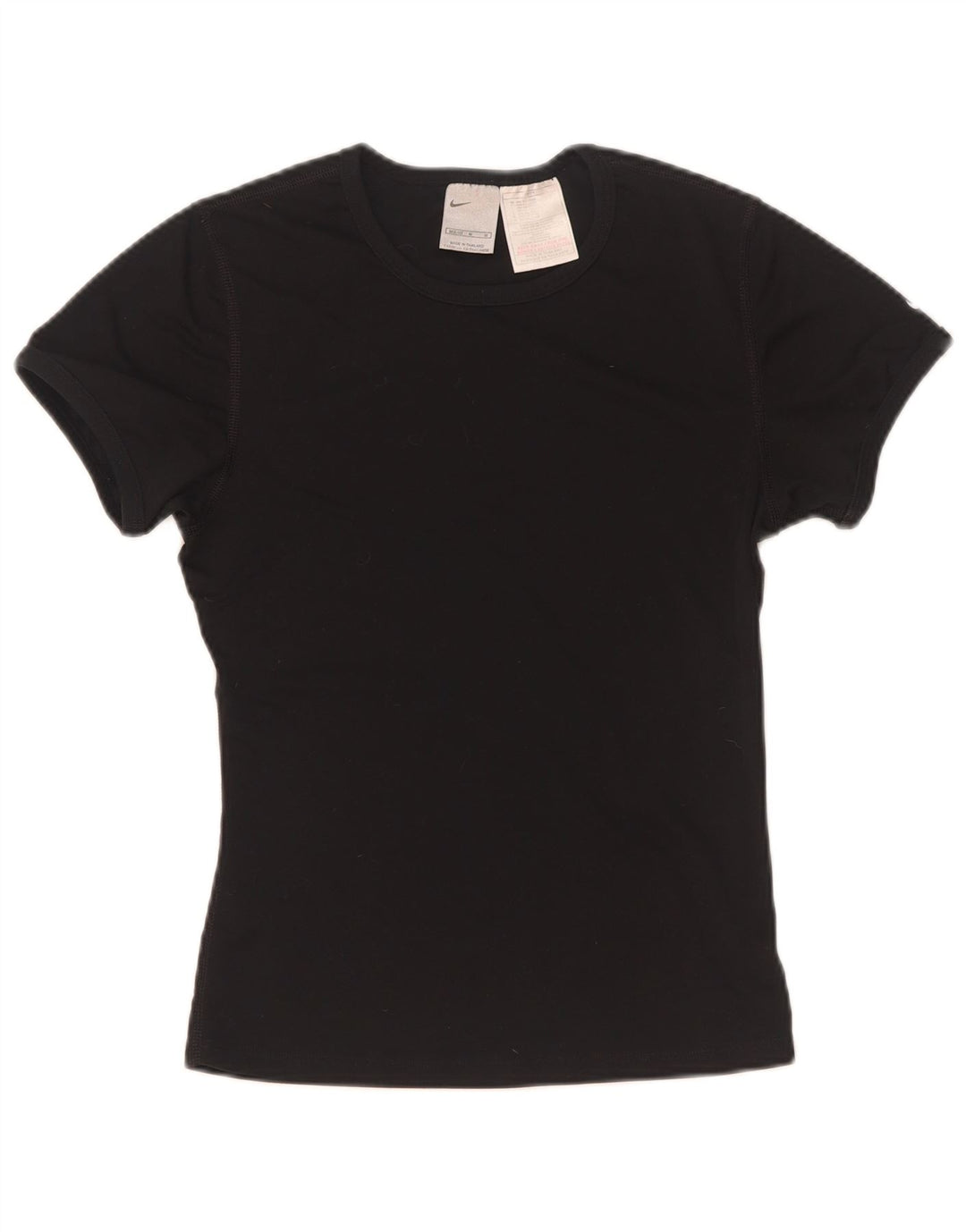 Camiseta feminina Nike US 8/10 poliéster preto médio