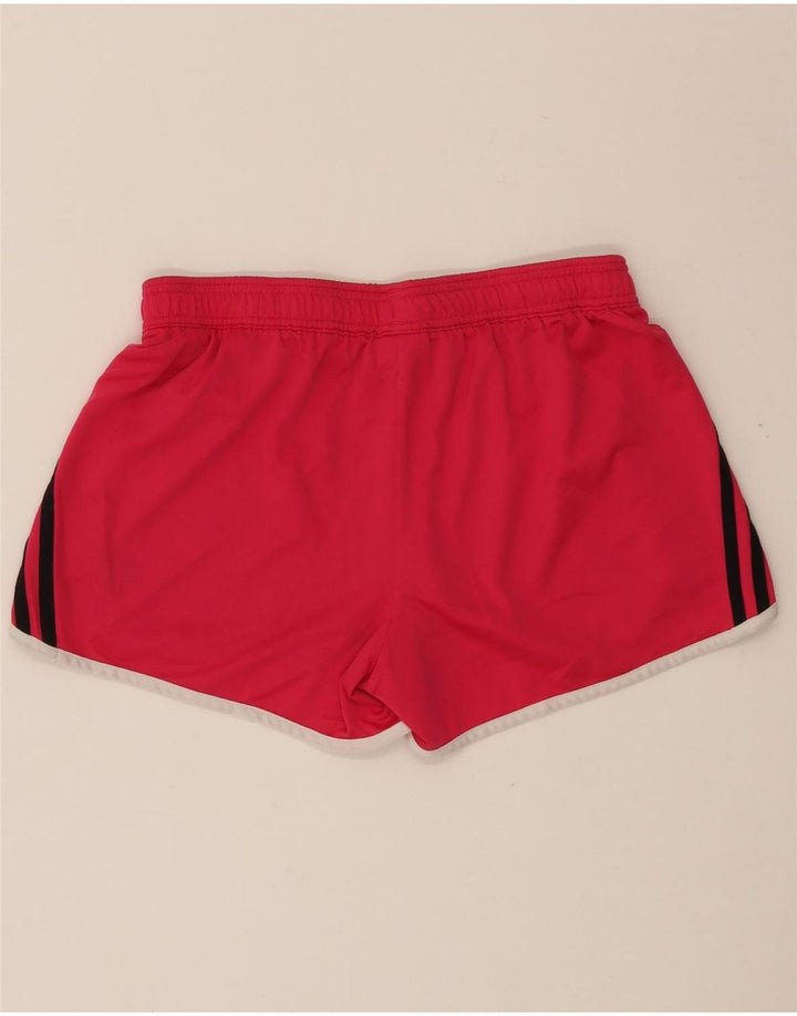 Shorts esportivos femininos ADIDAS UK 12/14 médio rosa poliéster