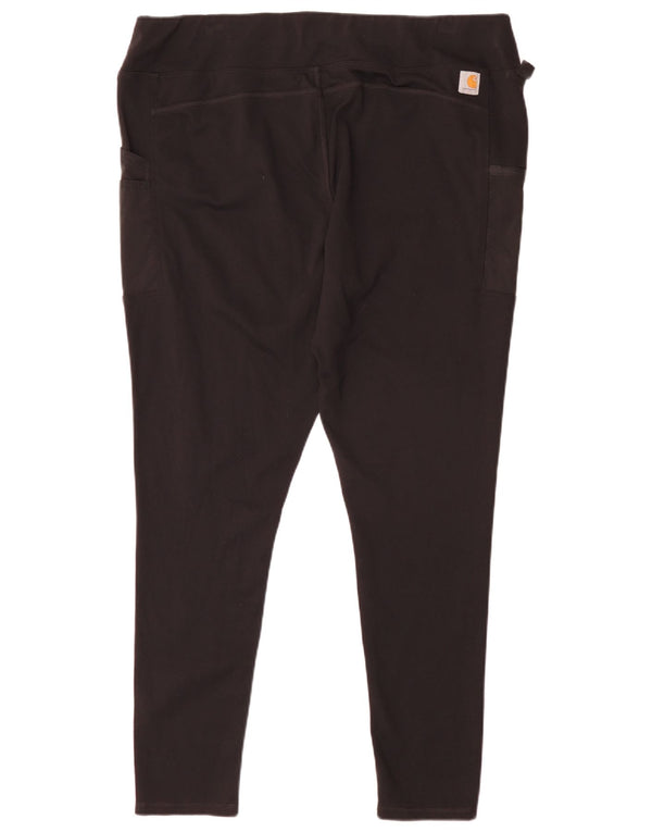 Leggings justas femininas Carhartt UK 20 2XL pretas