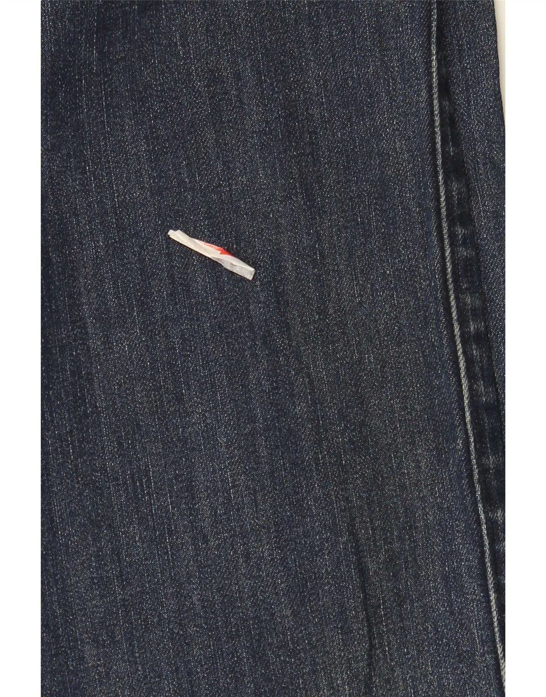 Hugo Boss Masculino Stretch Straight Jeans W32 L30 Azul Marinho Algodão