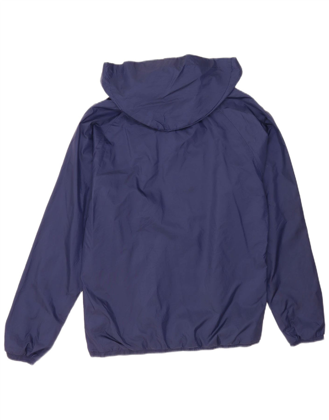 Jaqueta de chuva masculina Puma com capuz Reino Unido 38 médio azul marinho colorblock nylon