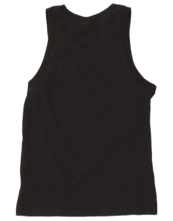 ADIDAS Mens Graphic Vest Top XS Algodão Preto