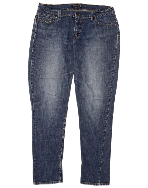 Calça jeans feminina Levi's 524 Super Low Skinny W36 L31 Azul